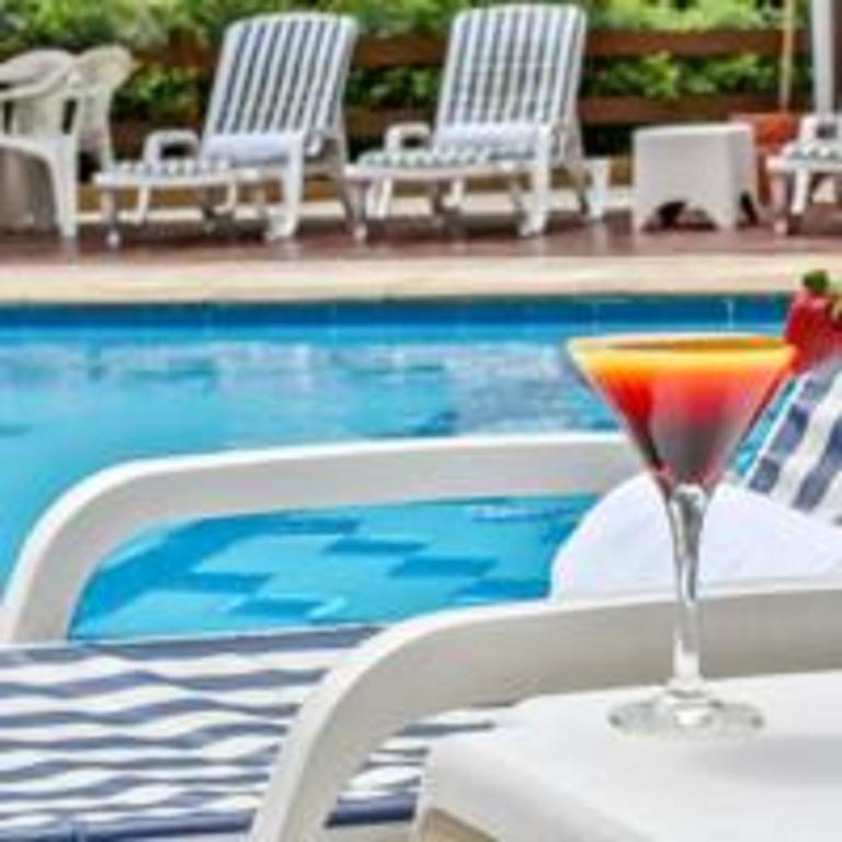 Flat Amarilis Riviera De Sao Lourenco - Flat Lindo Com Varanda ห้อง รูปภาพ